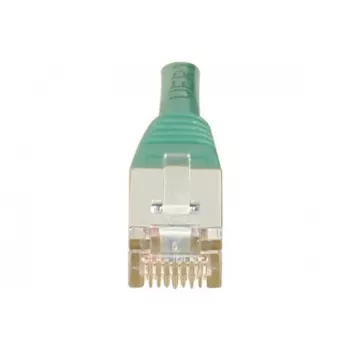 EXERTIS CONNECT Cat.6 F/UTP tīkla kabelis, 20 m, zaļš, RJ45, ar snagless slim aizsarguzmavu 853329