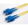 Ekivalan OS2 Dupleksais komutācijas kabelis SC/SC, 9/125 µm, dzeltens, 1,0 m COZ008DCDC2SJ0010A