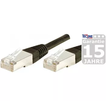 Exertis Connect 853357 Cat.6 F/UTP savienojuma kabelis, 50 m, melns, ar slim bend protection
