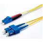 Ekivalan OS2 Dupleksais komutācijas kabelis, 9/125 µm, LC/SC, dzeltens, 10 m COZ008DCLC2SJ0100A
