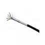 EXERTIS CONNECT Cat.6 F/UTP ūdensnecaurlaidīgs āra komutācijas kabelis, 15 m, melns 845045