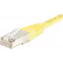 EXERTIS CONNECT CAT.5e F/UTP ekranēts komutācijas kabelis, dzeltens, 3,0 m 854106