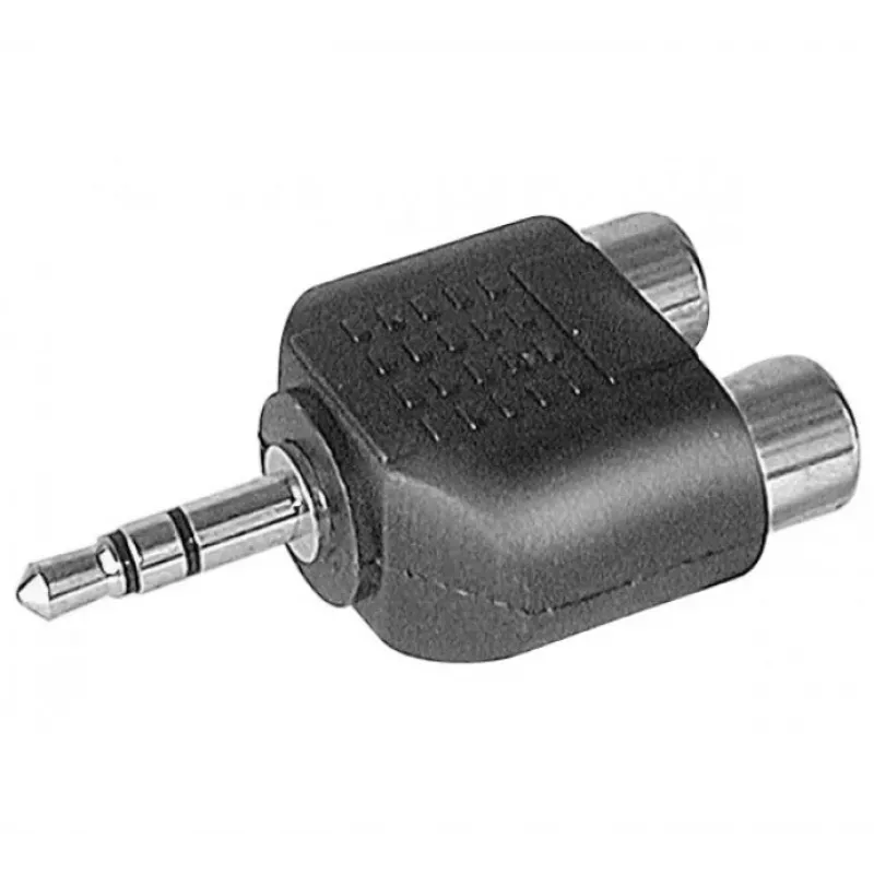 EXERTIS CONNECT 3,5 mm stereo jack uz 2x RCA phono adapteris (720140)