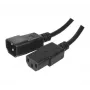 Exertis Connect IEC barošanas kabelis C14 uz C13, bez halogēniem, melns, 3,0 m 807953
