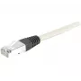 Exertis Connect CAT 6 S/FTP tīkla kabelis, RJ-45 tēviņš uz RJ-45 tēviņš, 3,0 m, bez halogēniem, pelēks 851316