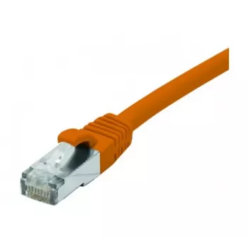 EXERTIS CONNECT Cat6 F/UTP komutācijas kabelis, PoE, LSZH, oranžs, 1m 854422