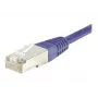 EXERTIS CONNECT Cat.6 F/UTP tīkla kabelis, violets, 15 m, ar slaidu aizsarguzmavu 853340