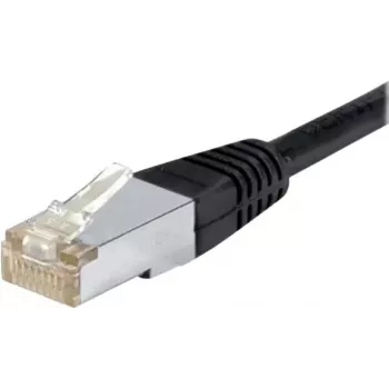Exertis Connect 845038 Cat.6 F/UTP ūdensnecaurlaidīgs savienojuma kabelis, 0,5 m, melns, ar plānu lieces aizsardzību