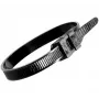 EXERTIS CONNECT industriālās kabeļu saites, 180 x 9 mm, neilons, melnas, 100 gab. (620625)