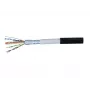 EXERTIS CONNECT CAT.6 F/UTP ūdensnecaurlaidīgs āra komutācijas kabelis, 5 m, melns 845042
