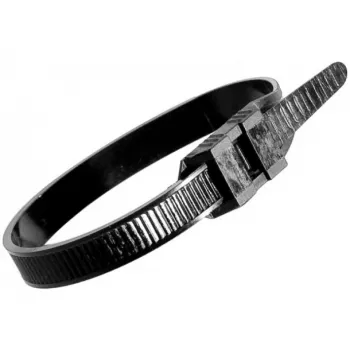 EXERTIS CONNECT industriālās kabeļu saites 235 x 9 mm, melnas neilona, 100 gab. 620626