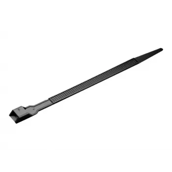 EXERTIS CONNECT industriālās kabeļu saites 235 x 9 mm, melnas neilona, 100 gab. 620626