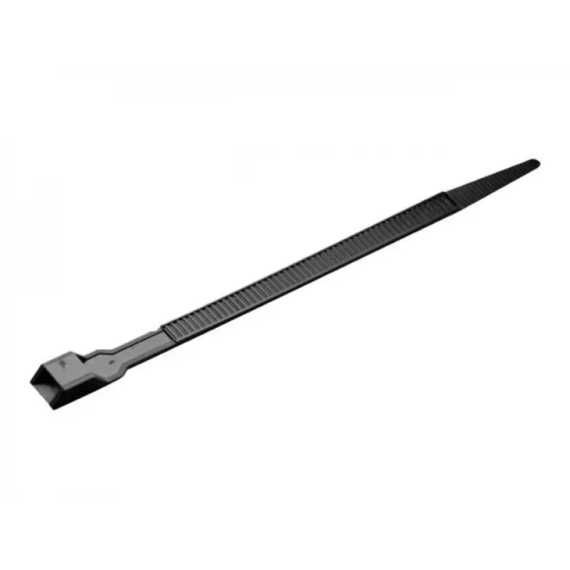 EXERTIS CONNECT industriālās kabeļu saites 235 x 9 mm, melnas neilona, 100 gab. 620626