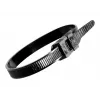 EXERTIS CONNECT industriālās kabeļu saites 235 x 9 mm, melnas neilona, 100 gab. 620626