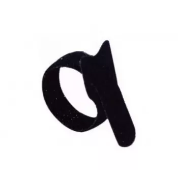 Exertis Connect atkārtoti lietojamiie “Hook-and-Loop” kabeļu saites, 21 cm, 50 gab., melnas 629165