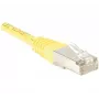 Exertis Connect 853353 Cat.6 F/UTP savienojuma kabelis, 50 m, dzeltens, ar slim bend protection