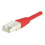 EXERTIS CONNECT Cat6 F/UTP tīkla kabelis, sarkans, 25m, ar slaidu pretuzlaušanas uzmavu 853327
