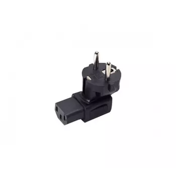 Exertis Connect 809068 barošanas kabelis CEE 7/7 uz IEC C13, 1,8 m, melns