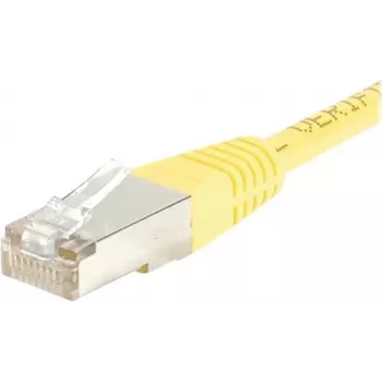 Exertis Connect 854103 0,5m Cat5e F/UTP (FTP) dzeltenais tīkla kabelis
