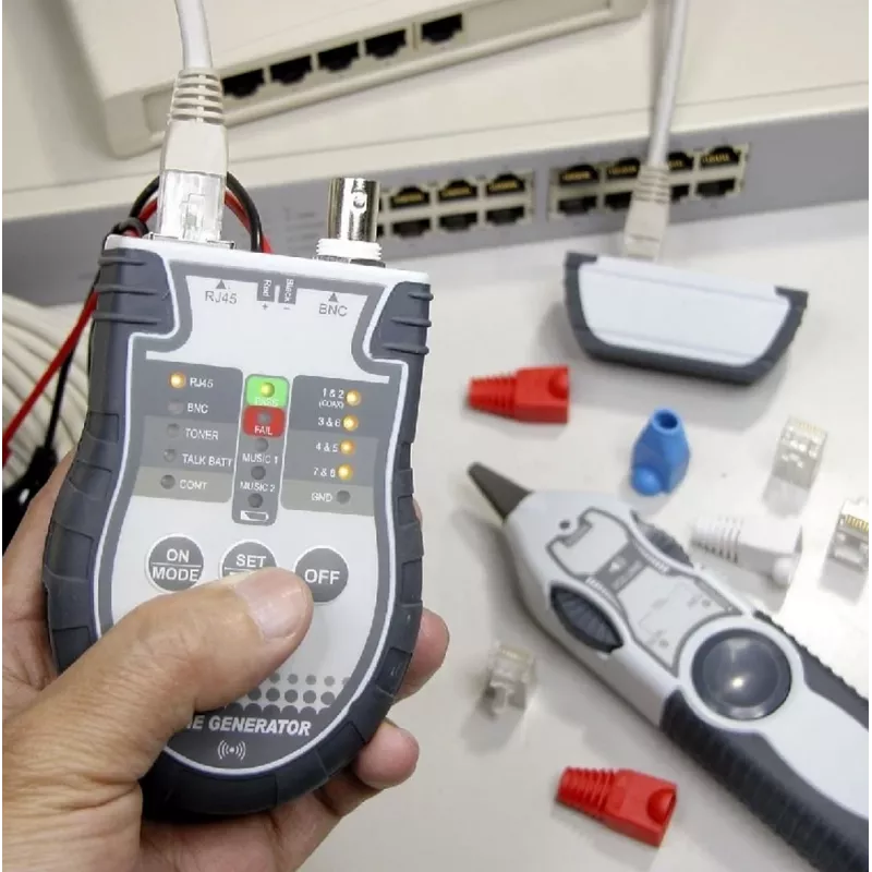 Exertis Connect kabeļu testeris ar toņa ģeneratoru (818131)