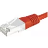 Exertis Connect 853810 Cat6 F/UTP tīkla kabelis, 0,5 m, balts