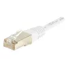 Exertis Connect 853810 Cat6 F/UTP tīkla kabelis, 0,5 m, balts