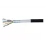 EXERTIS CONNECT āra tīkla kabelis F/UTP CAT.6 ūdensizturīgs melns 10m 845044