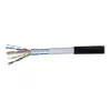 EXERTIS CONNECT āra tīkla kabelis F/UTP CAT.6 ūdensizturīgs melns 10m 845044