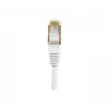 Exertis Connect 853811 Cat.6 F/UTP savienojuma kabelis, 1 m, balts, ar slaidu lieces aizsardzību