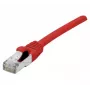EXERTIS CONNECT Cat6 F/UTP LSZH komutācijas kabelis, RJ45, PoE, sarkans, 25 m 854403