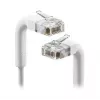 Exertis Connect RJ45 tīkla kabelis Cat. 6A F/FTP leņķiskais bez halogēniem pelēks 1,0 m (854308)