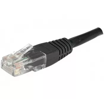 EXERTIS CONNECT Cat.6 U/UTP komutācijas kabelis, 3m, melns 854235