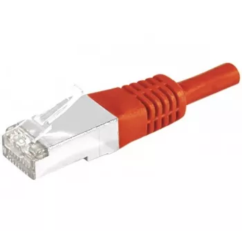 EXERTIS CONNECT Cat.6 S/FTP komutācijas kabelis, 0,3m, sarkans 856820