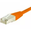 EXERTIS CONNECT CAT.6 S/FTP komutācijas kabelis, PiMF, oranžs, 1,0 m 854467