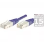 EXERTIS CONNECT Cat.6 S/FTP PiMF tīkla kabelis, violets, 3,0 m, slaids snagless aizsargs 854457