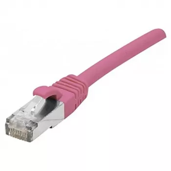 EXERTIS CONNECT Cat 6A S/FTP tīkla kabelis, rozā, 15 m, ar slaidu atslogojumu 854383