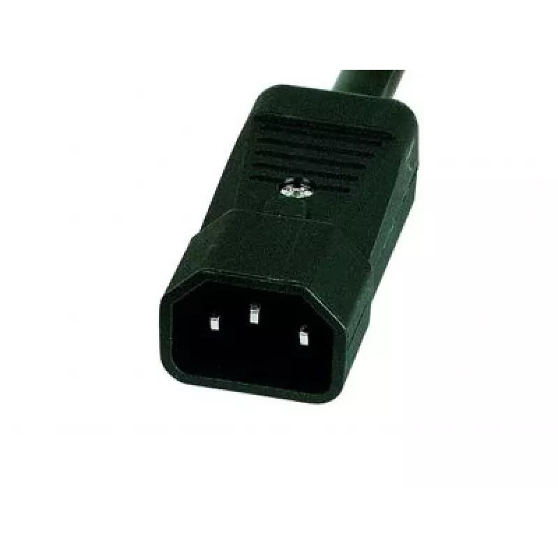 EXERTIS CONNECT 19 inch 1U PDU ar 9 IEC C13 kontaktligzdām, alumīnija korpuss, 2,5 m kabelis, melns 808901