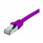 EXERTIS CONNECT Cat 6 F/UTP tīkla kabelis, PoE, bez halogēniem, violets, 20 m 854417