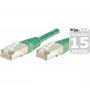 EXERTIS CONNECT Cat6 S/FTP PiMF tīkla kabelis, RJ45, zaļš, 2 m 856866