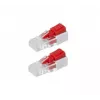 EXERTIS CONNECT RJ45 portu slēdzenes (10 gab., zilas) ar atslēgu – bloķē nesankcionētu piekļuvi tīklam 848943