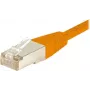 EXERTIS CONNECT CAT.6 S/FTP komutācijas kabelis, PiMF, 0,15 m, oranžs 854463
