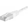 EXERTIS CONNECT Cat.6a F/UTP komutācijas kabelis, 10m, melns, 10 Gbps, RJ45, slaidā aizsardzība pret saliekšanu 850020