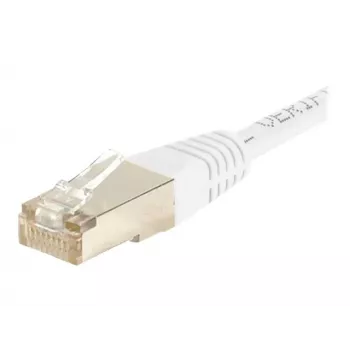 EXERTIS CONNECT CAT.6 S/FTP PiMF tīkla kabelis, balts, 10,0 m 856896
