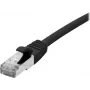 Exertis Connect CAT 6 F/UTP tīkla kabelis, RJ-45 uz RJ-45, 2 m, melns, bez halogēniem, ar aizsargātu fiksatoru 850875