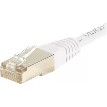 EXERTIS CONNECT Cat6 F/UTP tīkla kabelis, 2m, balts, ar slimu lieces aizsardzību 853813