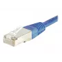 EXERTIS CONNECT Cat.5e F/UTP tīkla kabelis, RJ45, zils, 0,3 m 857111
