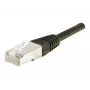 EXERTIS CONNECT Cat.6 F/UTP tīkla kabelis, 30 m, melns, ar slaidu aizsarguzmavu 853349