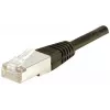 EXERTIS CONNECT Cat.6 F/UTP tīkla kabelis, 30 m, melns, ar slaidu aizsarguzmavu 853349