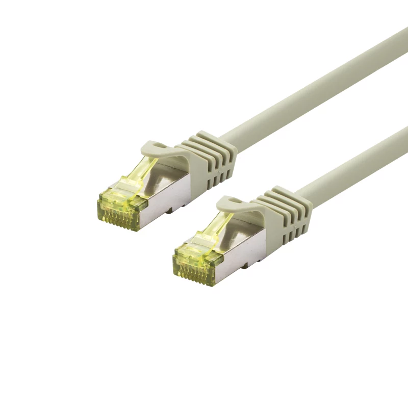 EXERTIS CONNECT Cat.6A S/FTP tīkla kabelis, 90 m, pelēks, 10 Gbps, slaids snagless aizsargs 857795