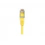 Exertis Connect Cat5e F/UTP tīkla kabelis RJ45 uz RJ45, 2m, dzeltens 854105